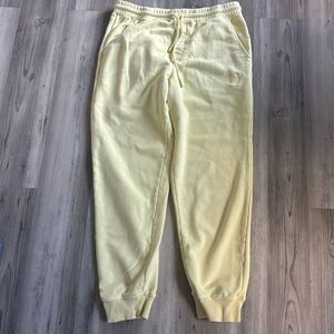 Overtime Distressed Thrashed Varsity Joggers Size Medium